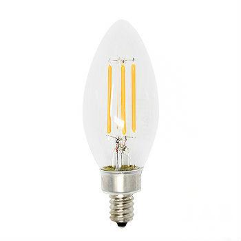 Simply Conserve 4 watt Vintage Filament Candelabra LED (4 pack)