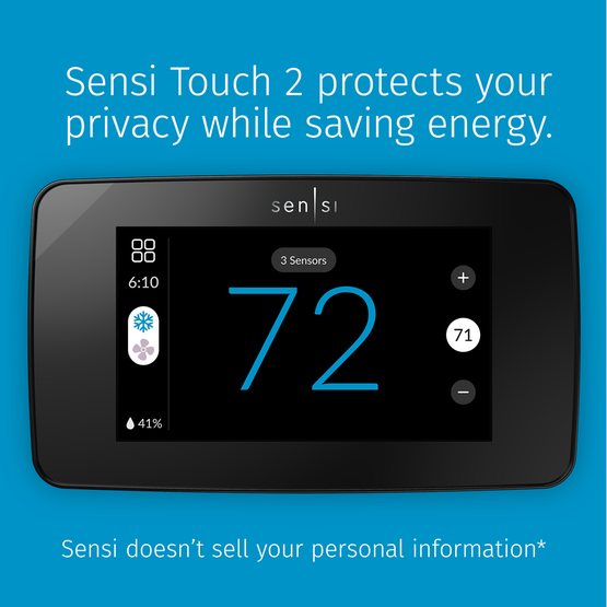 Sensi Touch 2 smart thermostat image 32351666700426