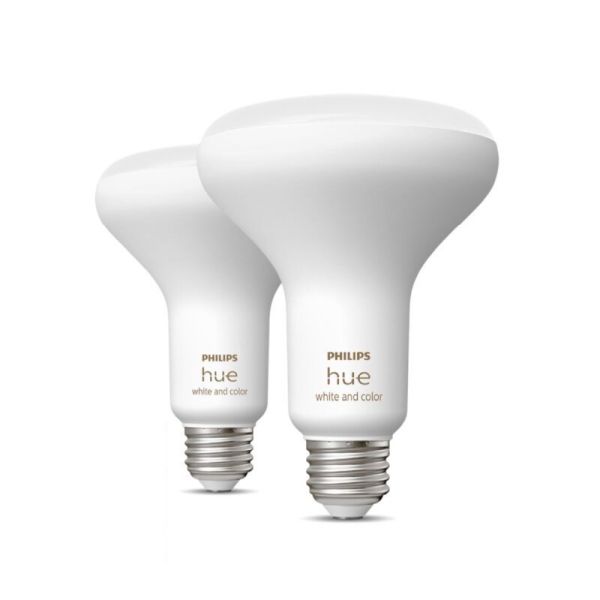 Philips Hue 12.5 watt BR30 Smart LED 2-pack