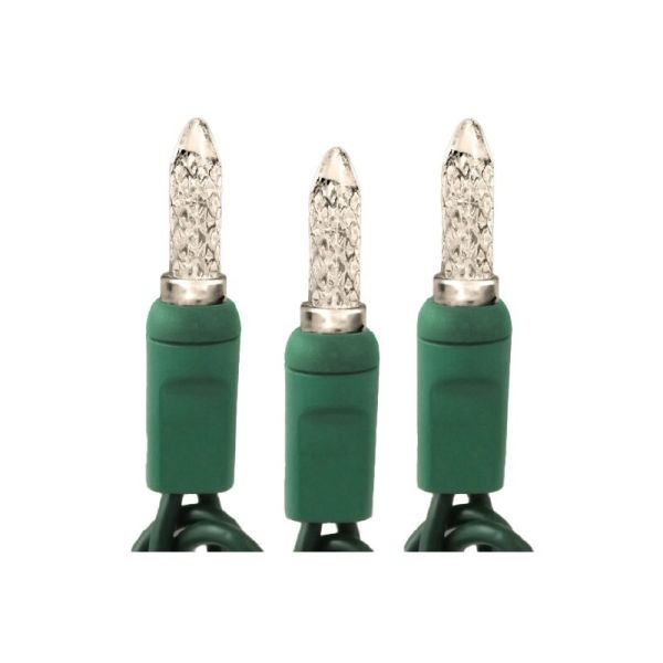 70-count 5 mini Holiday Lights, 4" Spacing - Cool White