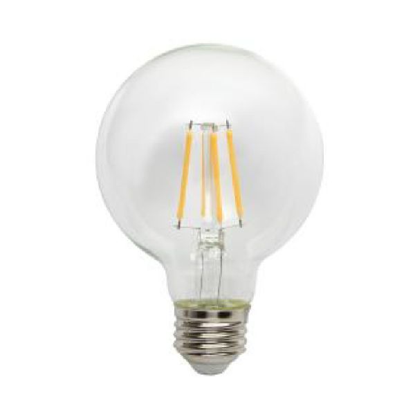 Filament Globe E26 40W Warm White LED 6-Pack